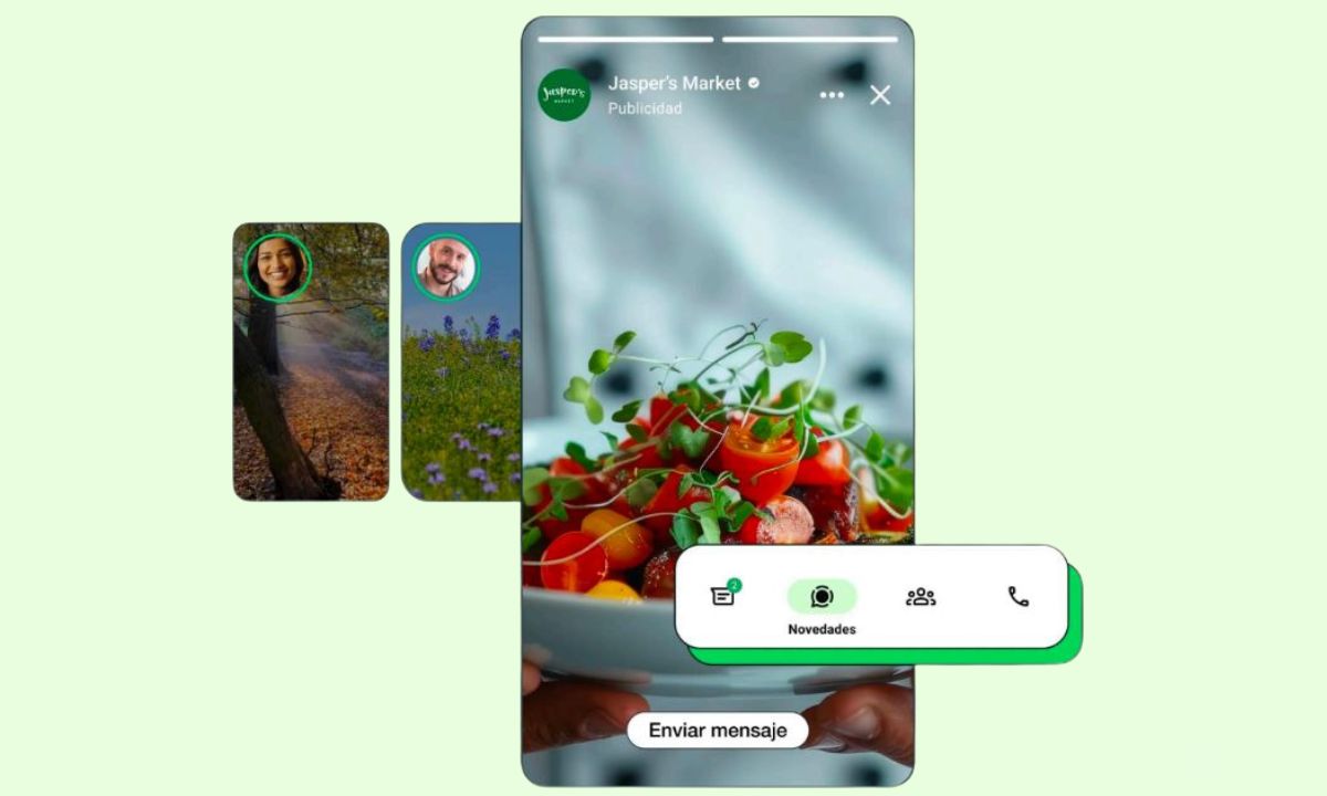 anuncios en estados de whatsapp