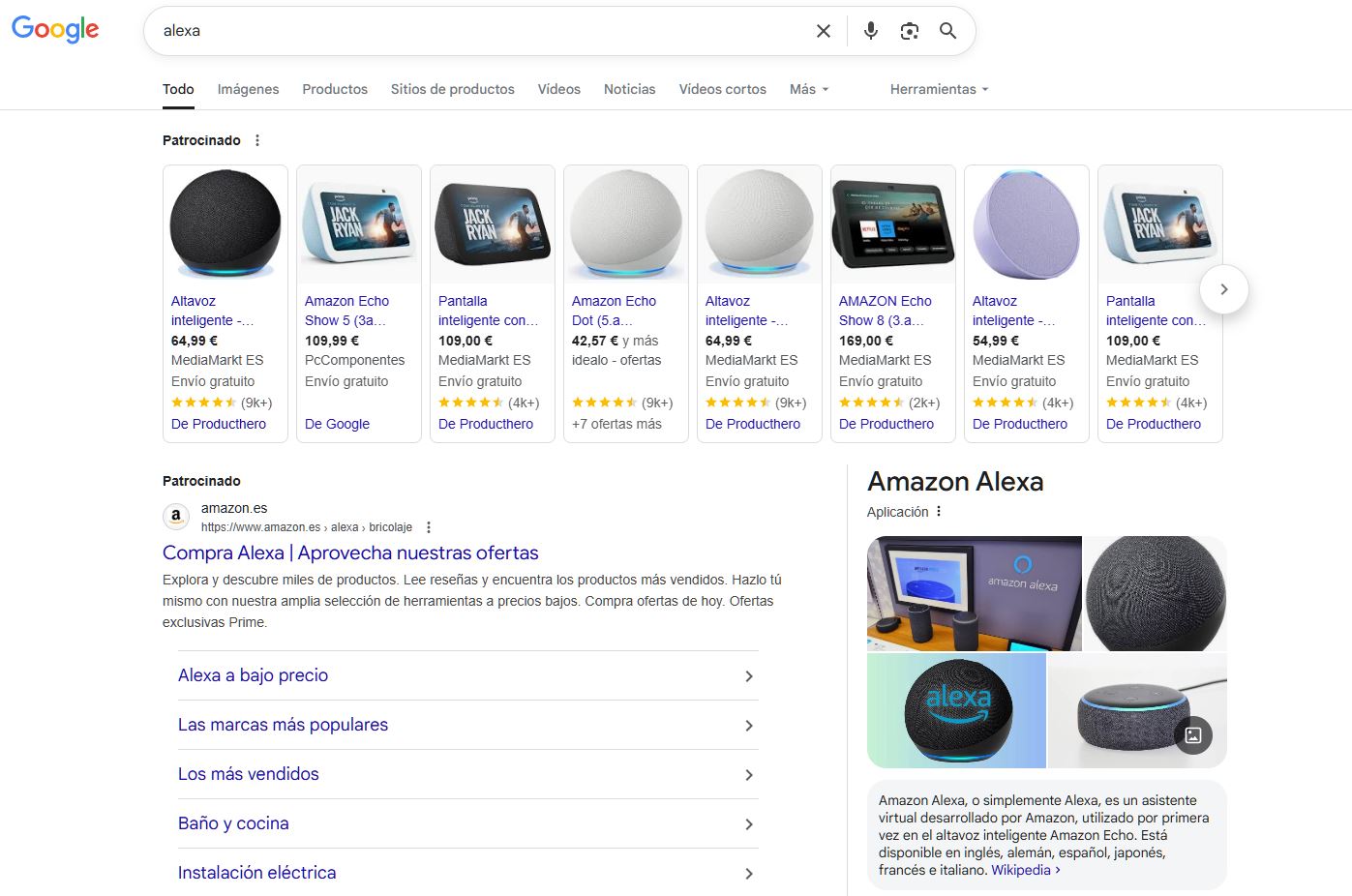 alexa en google